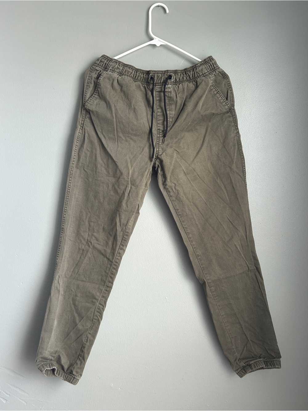Old Navy Olive Drawstring Jogger Pants